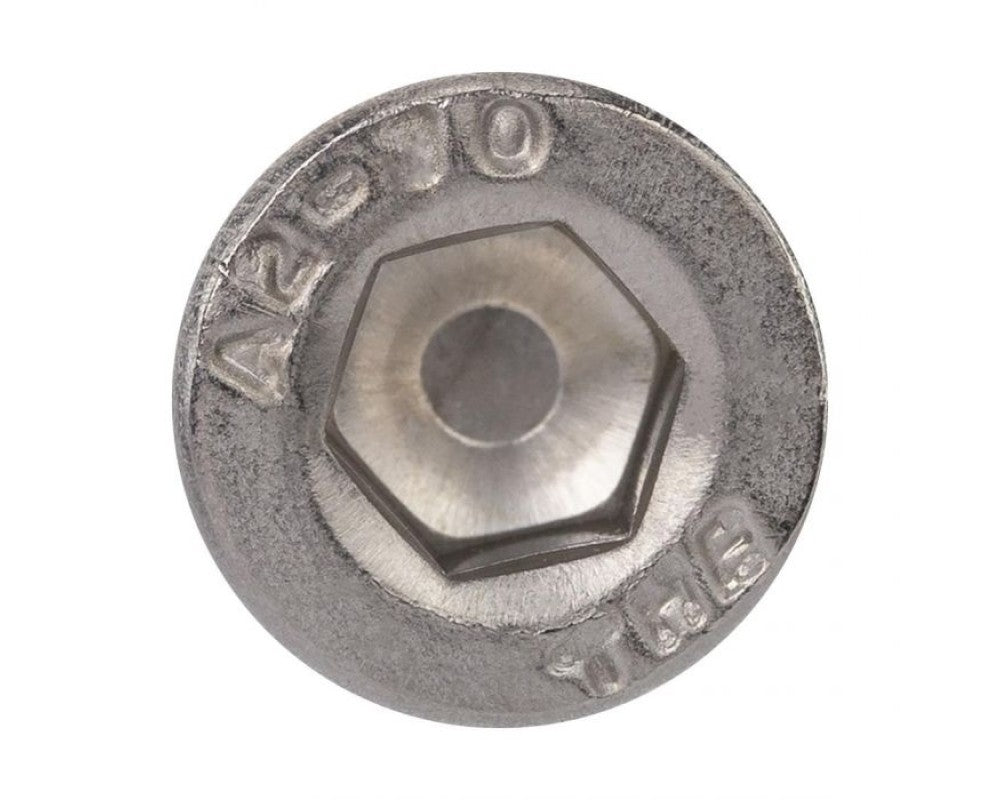 Șurub cu cap imbus hexagonal M8 oțel inoxidabil DIN 912 set 100