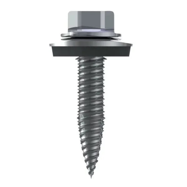 Șuruburi autoforante tablă, cu șaibă EPDM 6.3×25 mm – set 100